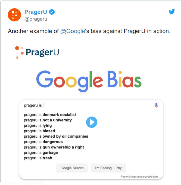 PragerU bias